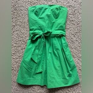 Abercrombie & Fitch Dress strapless casual sundress logo medium